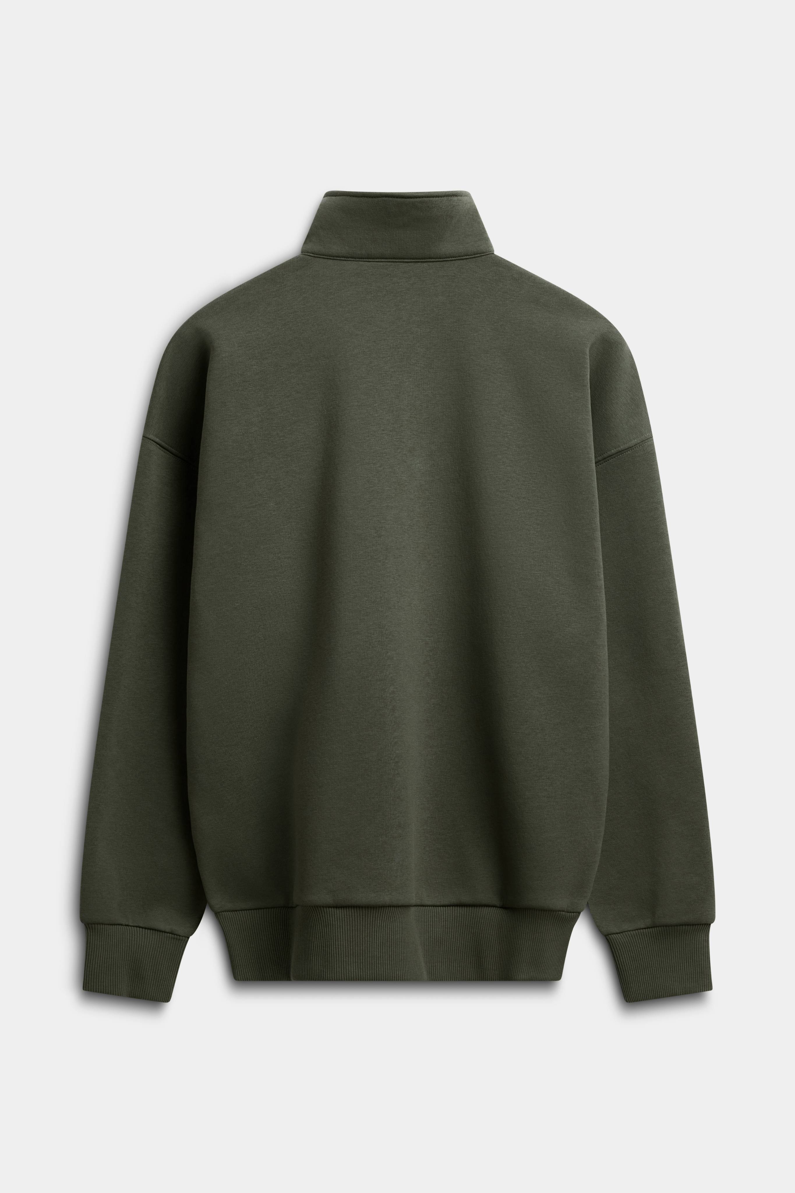 M. Raquet Club Half-Zip - Dark Green